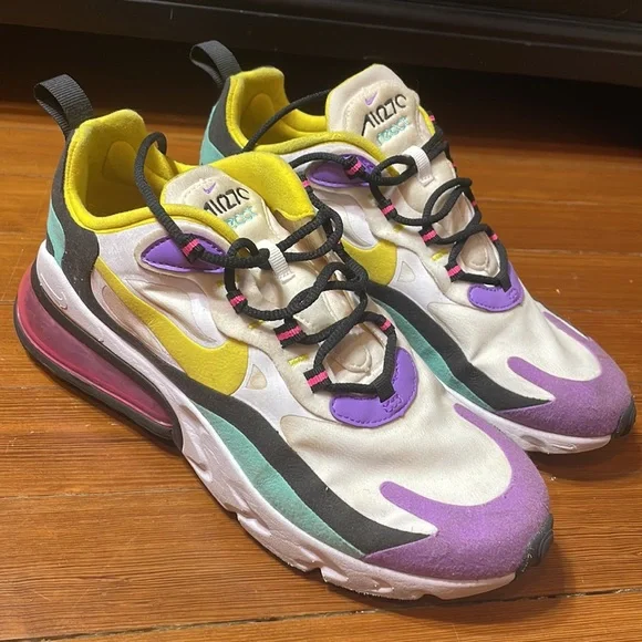 Nike | Shoes | Nike Air Max 27 React Geometric Art | Poshmark display picture 1